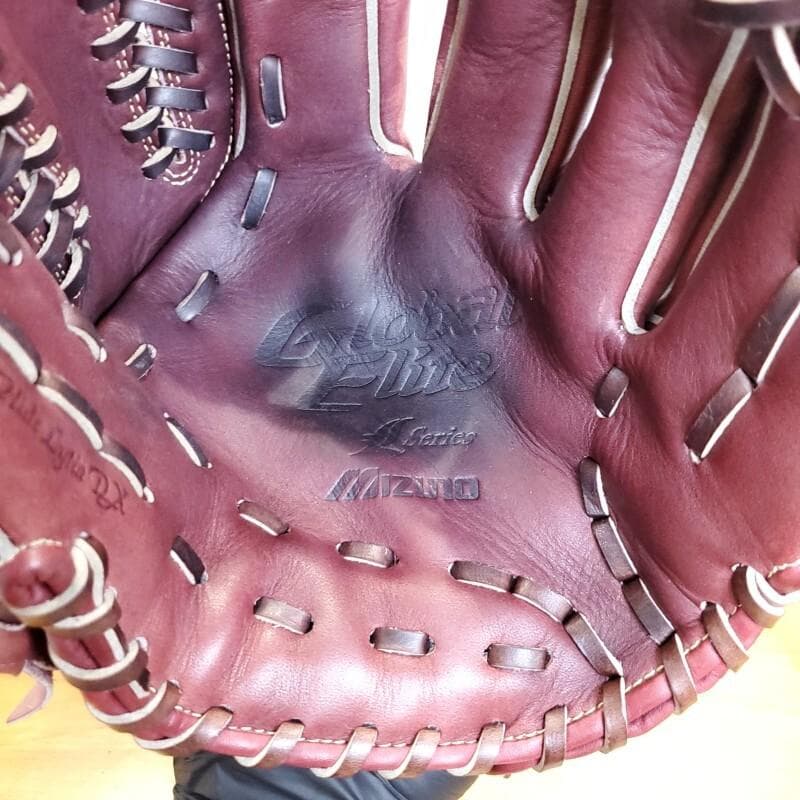 ミズノ グローバルエリート 一番人気 プラムブラウン 内野用 軟式グローブ