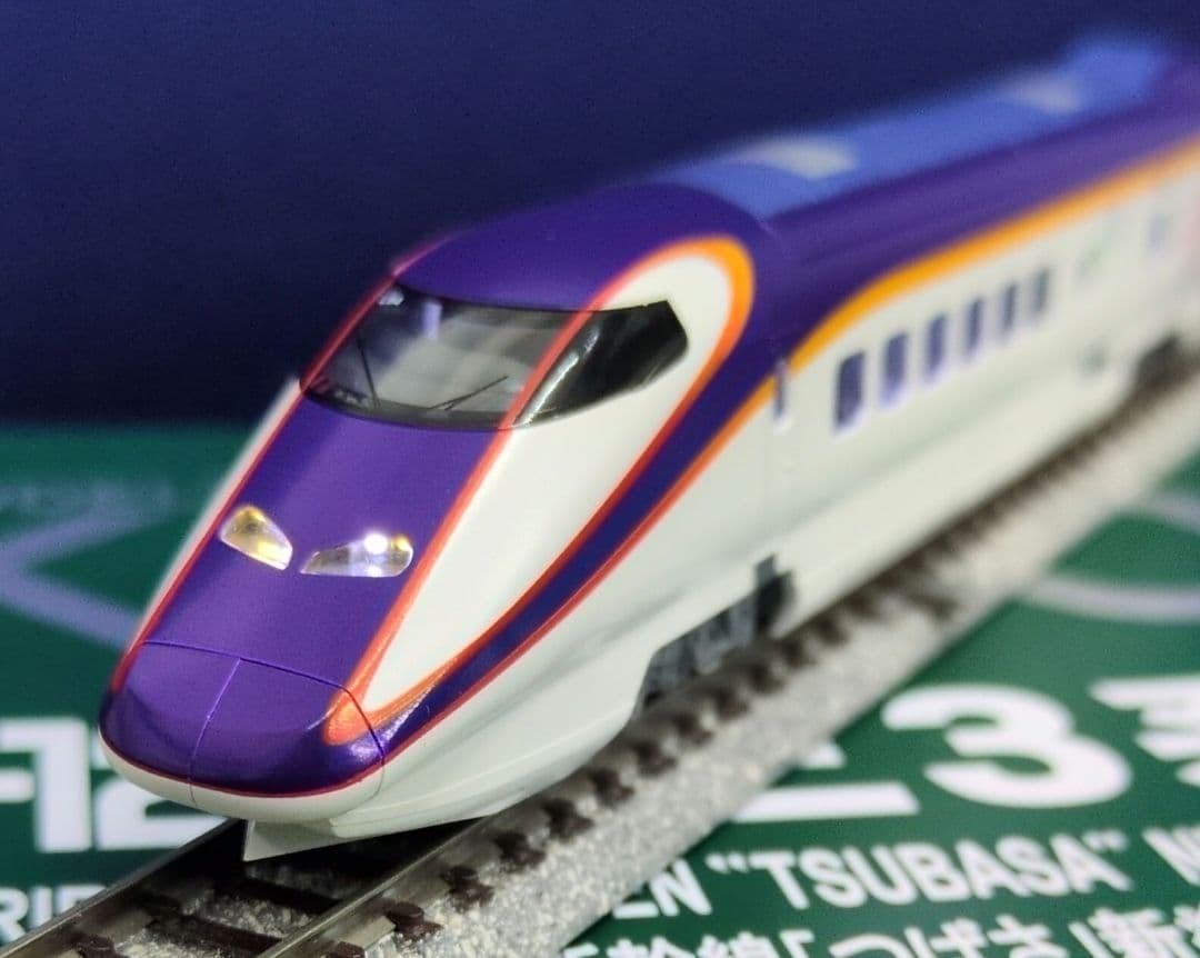 鉄道模型 E3系2000番台 つばさ 新塗装　　7両セット 室内灯完備！！
