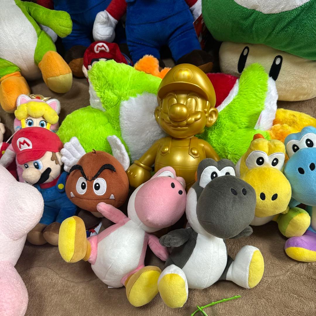 マリオ・ヨッシー・カービィ ぬいぐるみ51点セット
