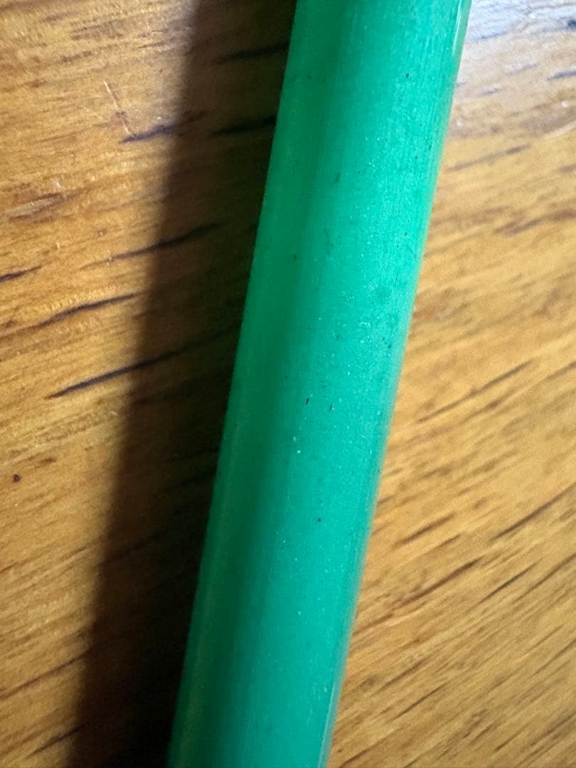 江戸硝子　簪　竹の形　長さ15.5cm 直径7mm 重さ10g