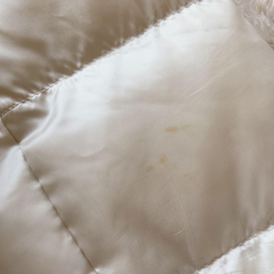 3way ランバンSPORT ダウンジャケット　袖着脱　フード付き　アイボリー