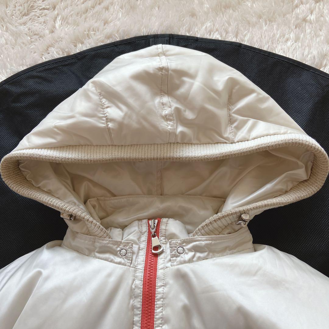 3way ランバンSPORT ダウンジャケット　袖着脱　フード付き　アイボリー