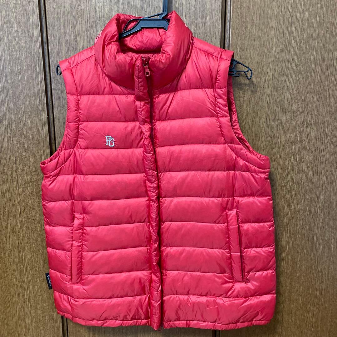 PEARLY GATES ダウン　サイズ1（M）赤色