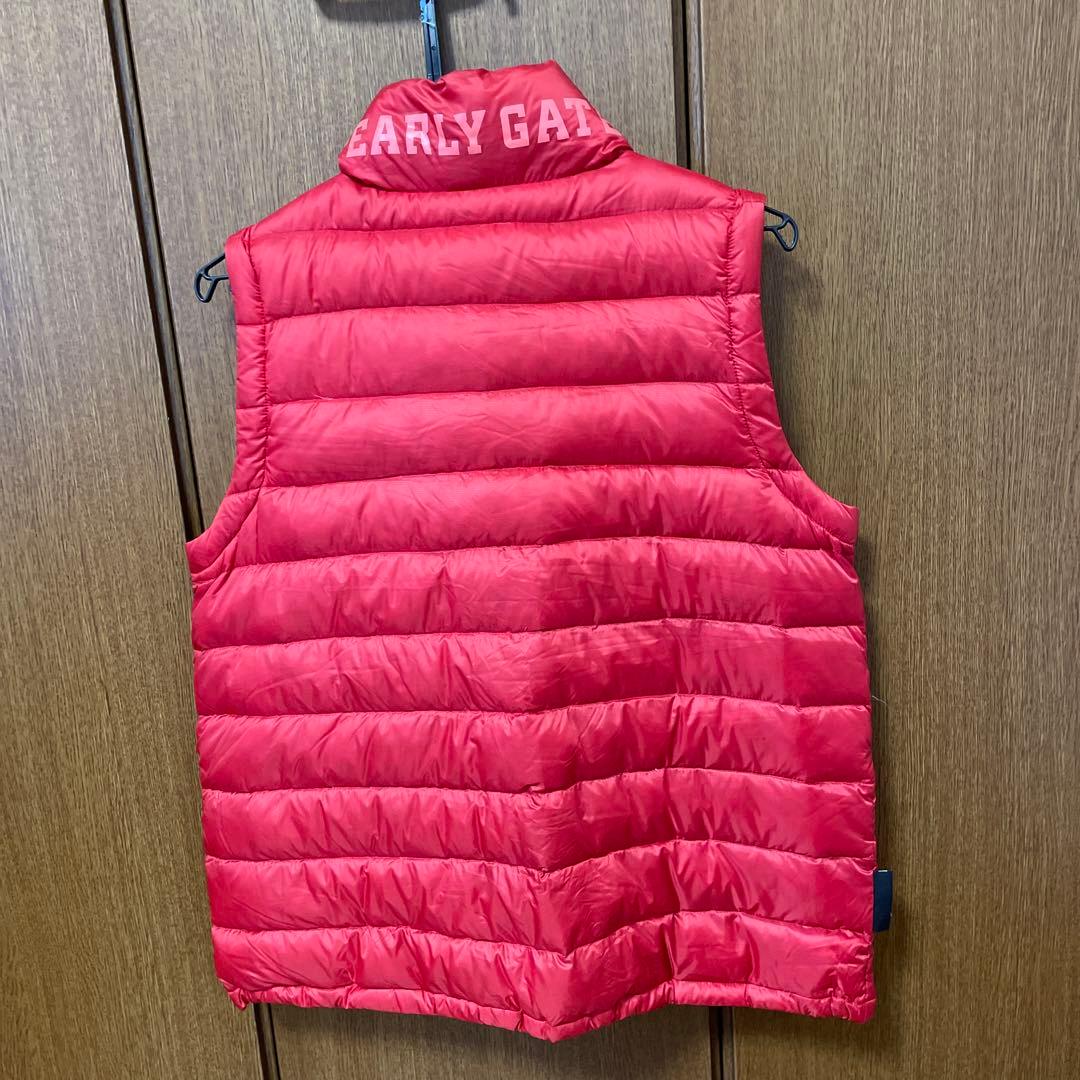 PEARLY GATES ダウン　サイズ1（M）赤色