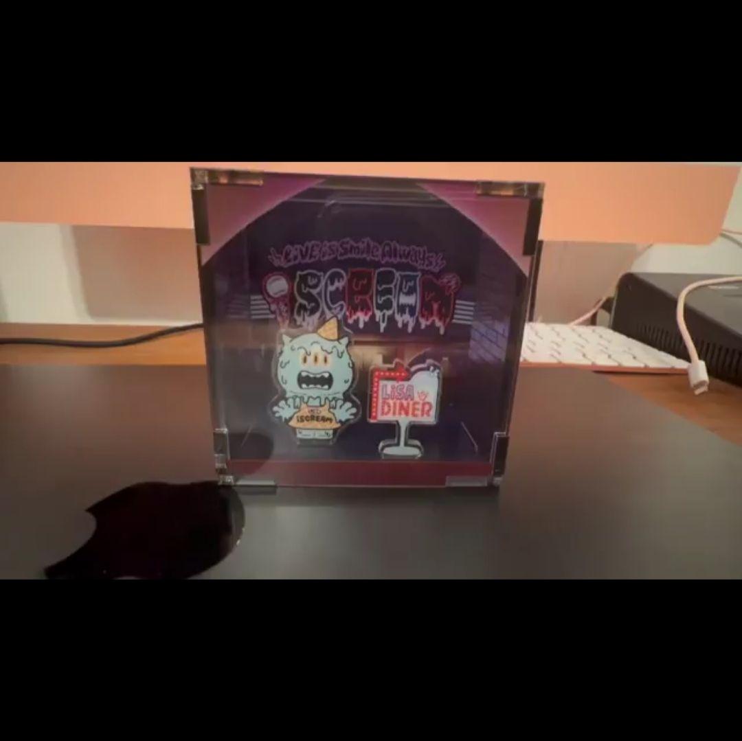 LiSA 完全数量生産限定盤特典 アクスタ グッズ アクリルスタンド ブルーレイ