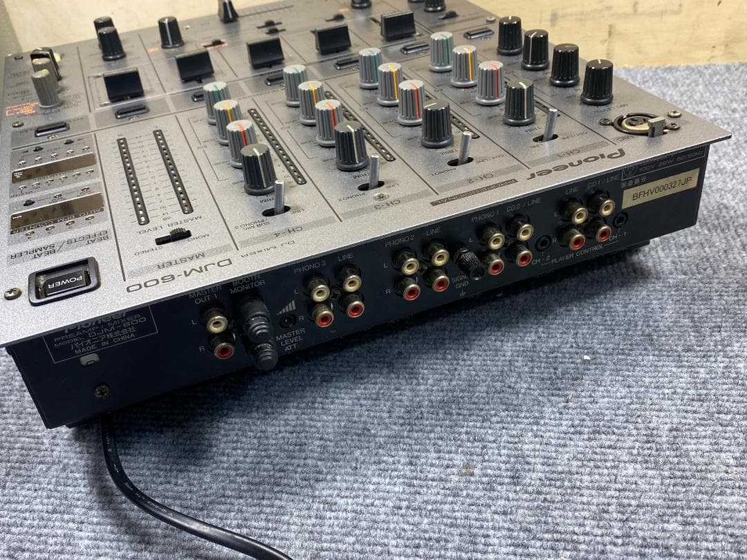 726 pioneer DJM-600 DJミキサー