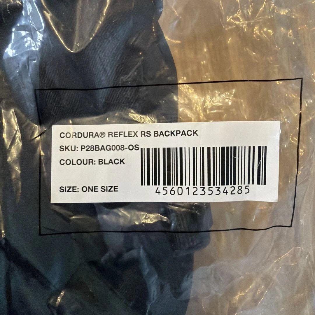 新品 パレス Cordura Reflex RS Backpack Black