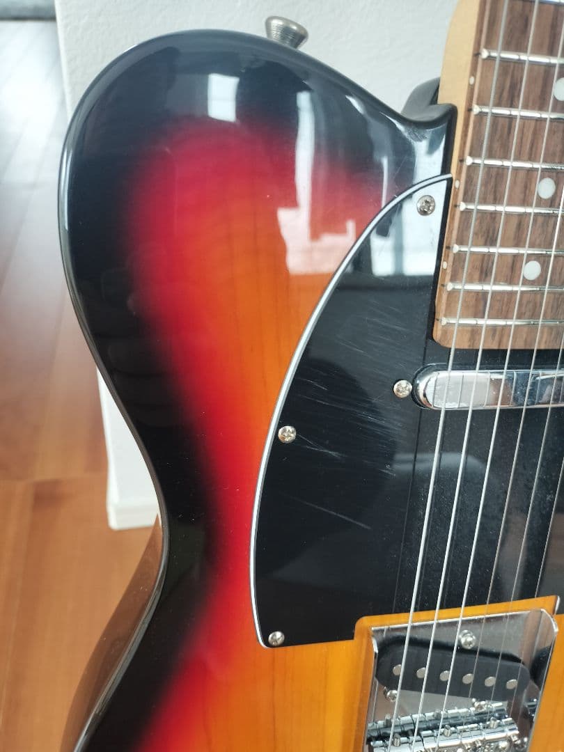 バッカス bacchusテレキャスターbte-1サンバースト改GOTOH製ペグ付