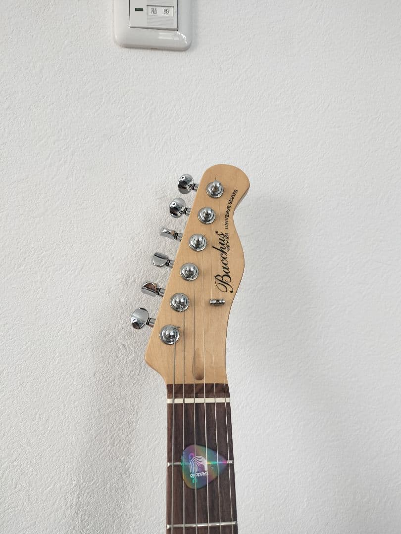 バッカス bacchusテレキャスターbte-1サンバースト改GOTOH製ペグ付