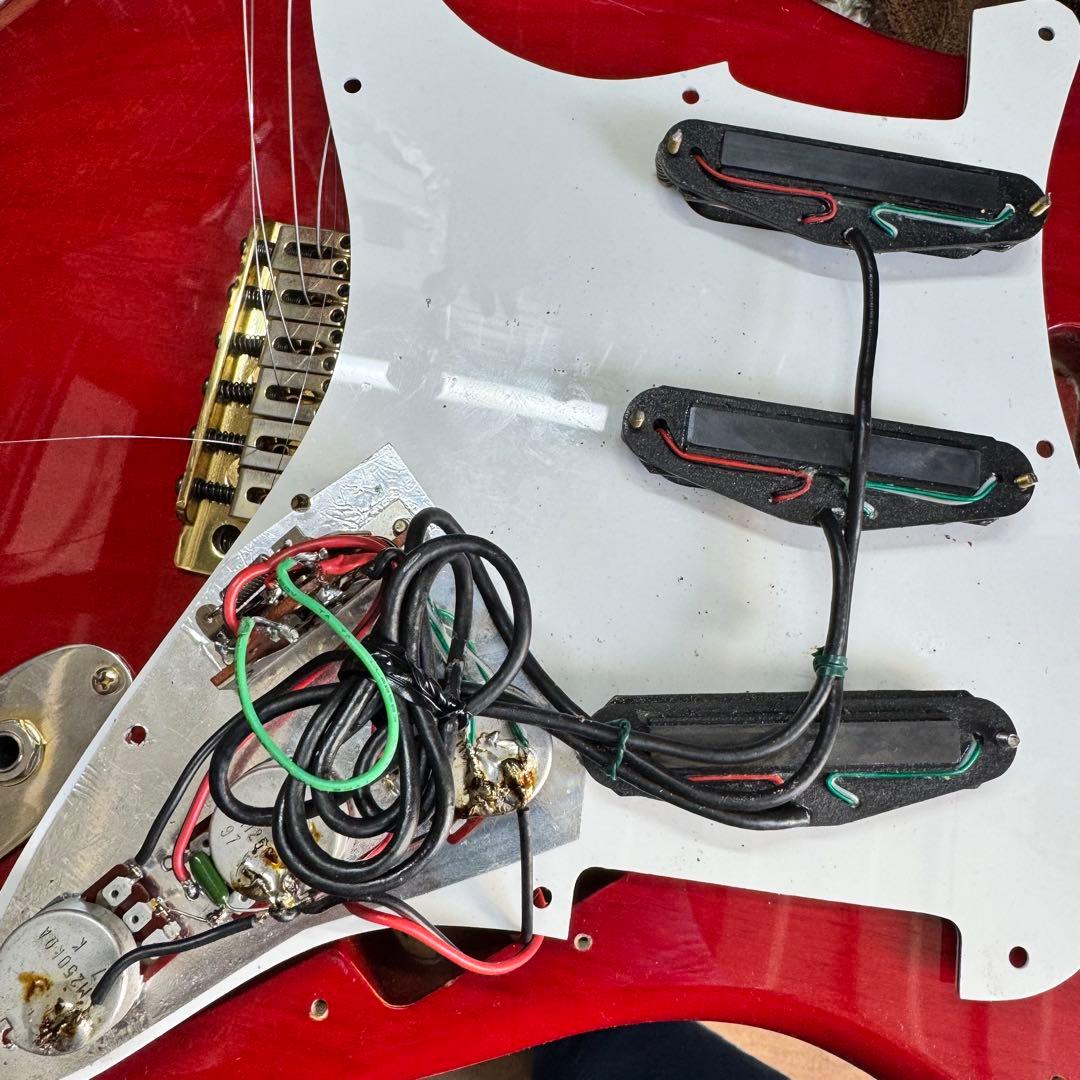 美品 メンテ済 SCHECTER JAPAN オーダーメイド 日本製 STモデル