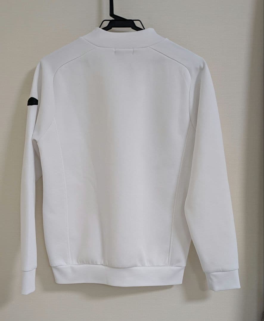 キャロウェイ ゴルフウェア 長袖モックネック スエット トレーナー M　白