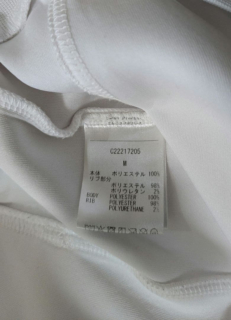 キャロウェイ ゴルフウェア 長袖モックネック スエット トレーナー M　白