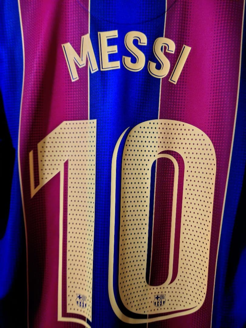 メッシ 2020-2021 バルサホームユニ