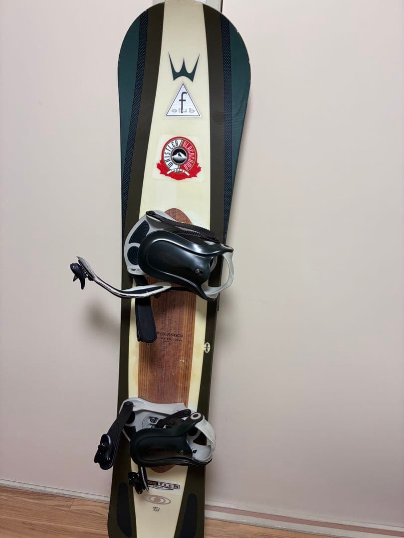 WINTERSTICK スノーボード ビンディング付き