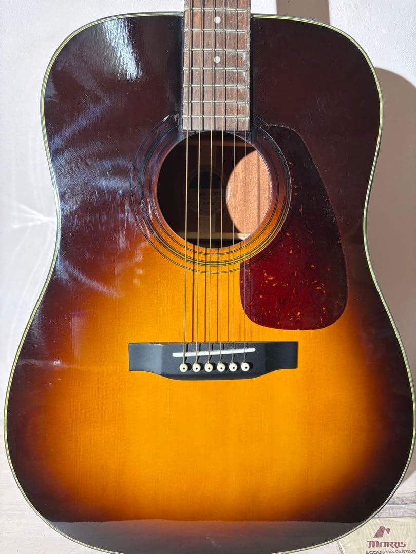 Morris アコースティックギター サンバースト
