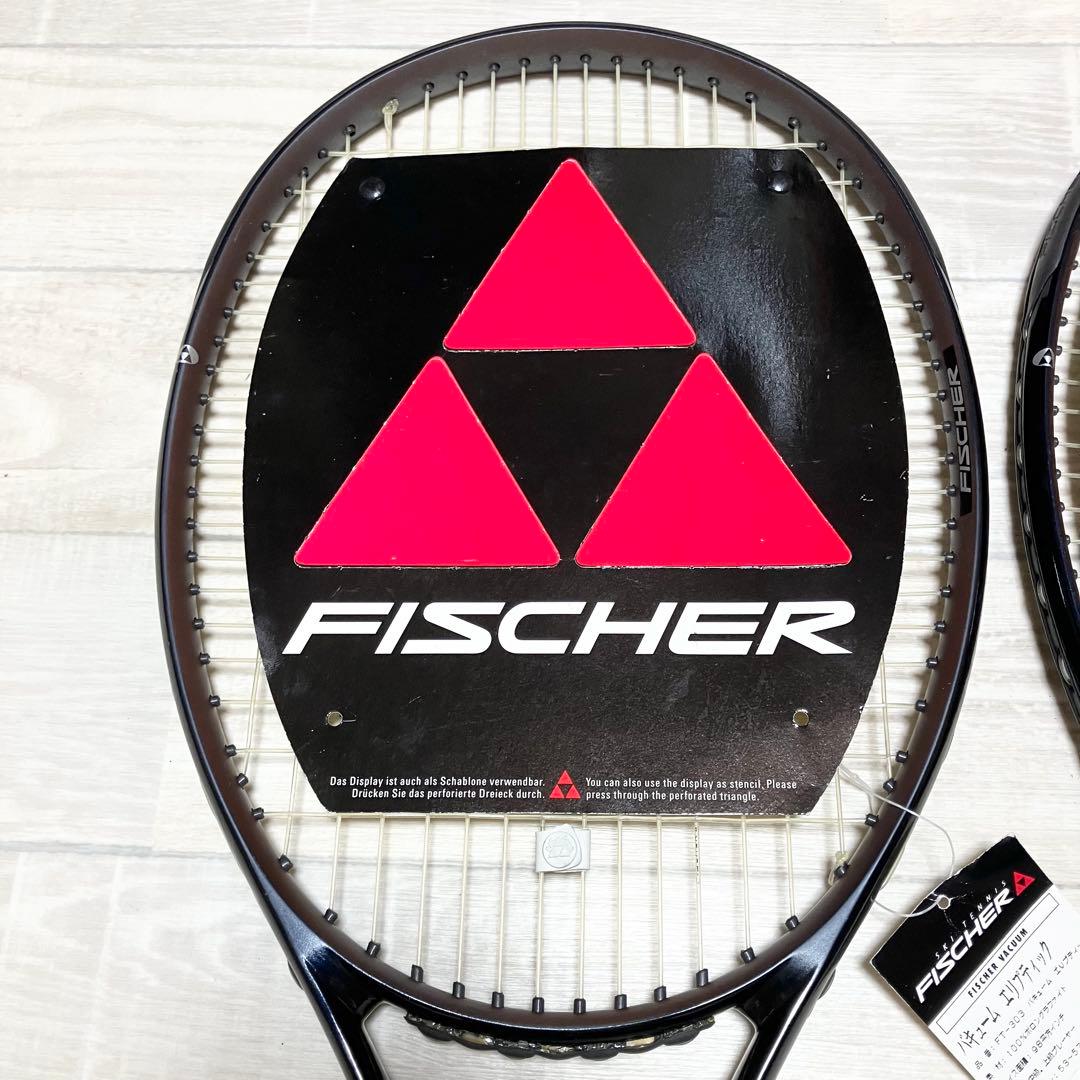 希少　フィッシャー　バキューム　エリプティック　硬式テニスラケット　2本セット