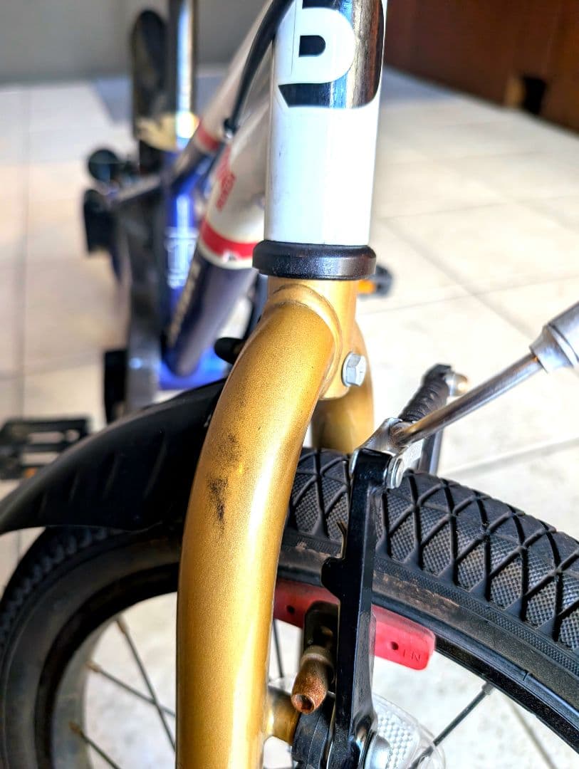 絶版　レア　dバイク　16インチ自転車　ホンダ　HONDA トリコロール