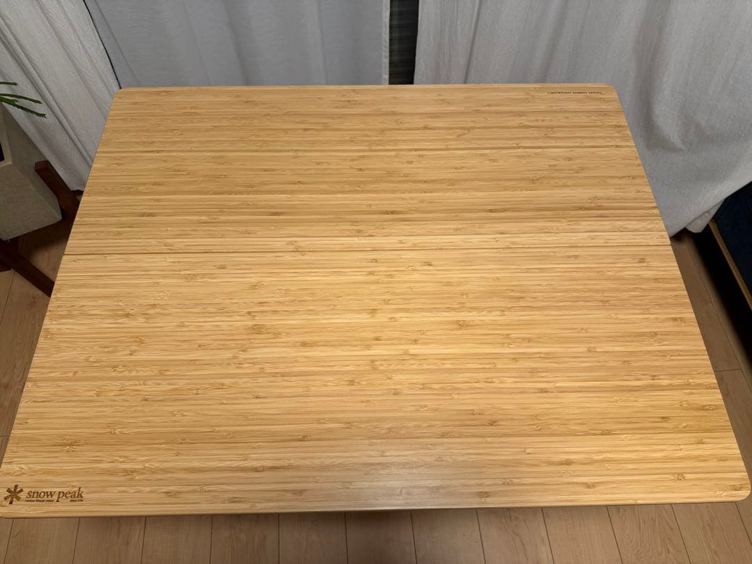 【新品】PEAKワンアクションテーブルLight Bamboo
