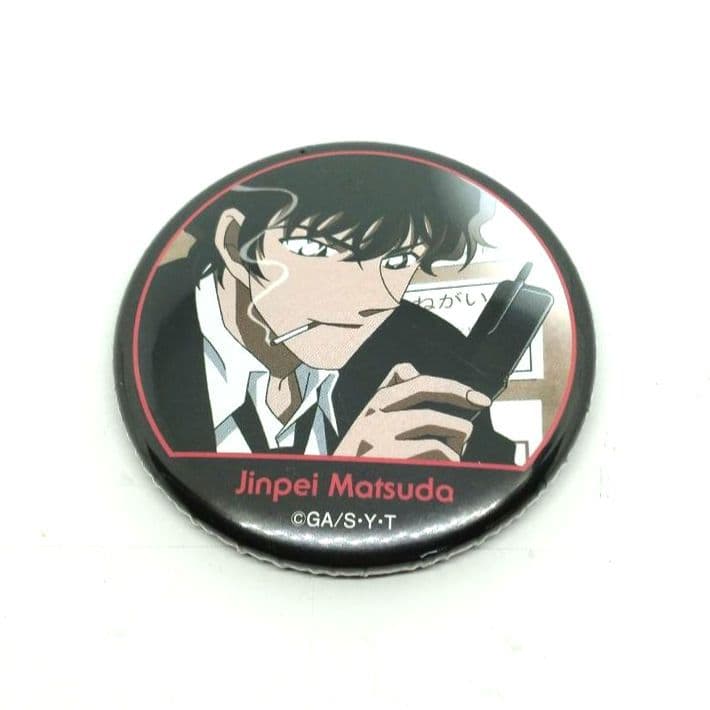 希少　名探偵コナン　fan's selection　缶バッジ　松田陣平