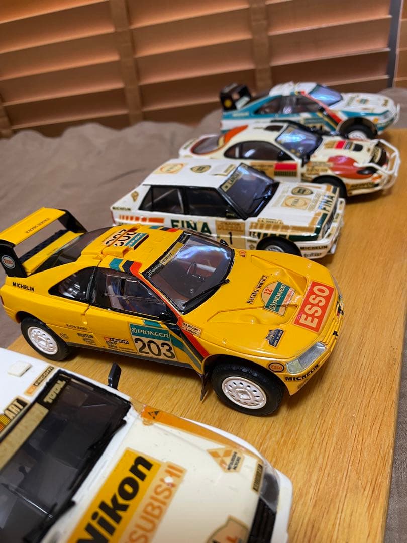 パジェロ プジョー405 ランチア インテグラーレ トヨタ セリカGT-FOUR