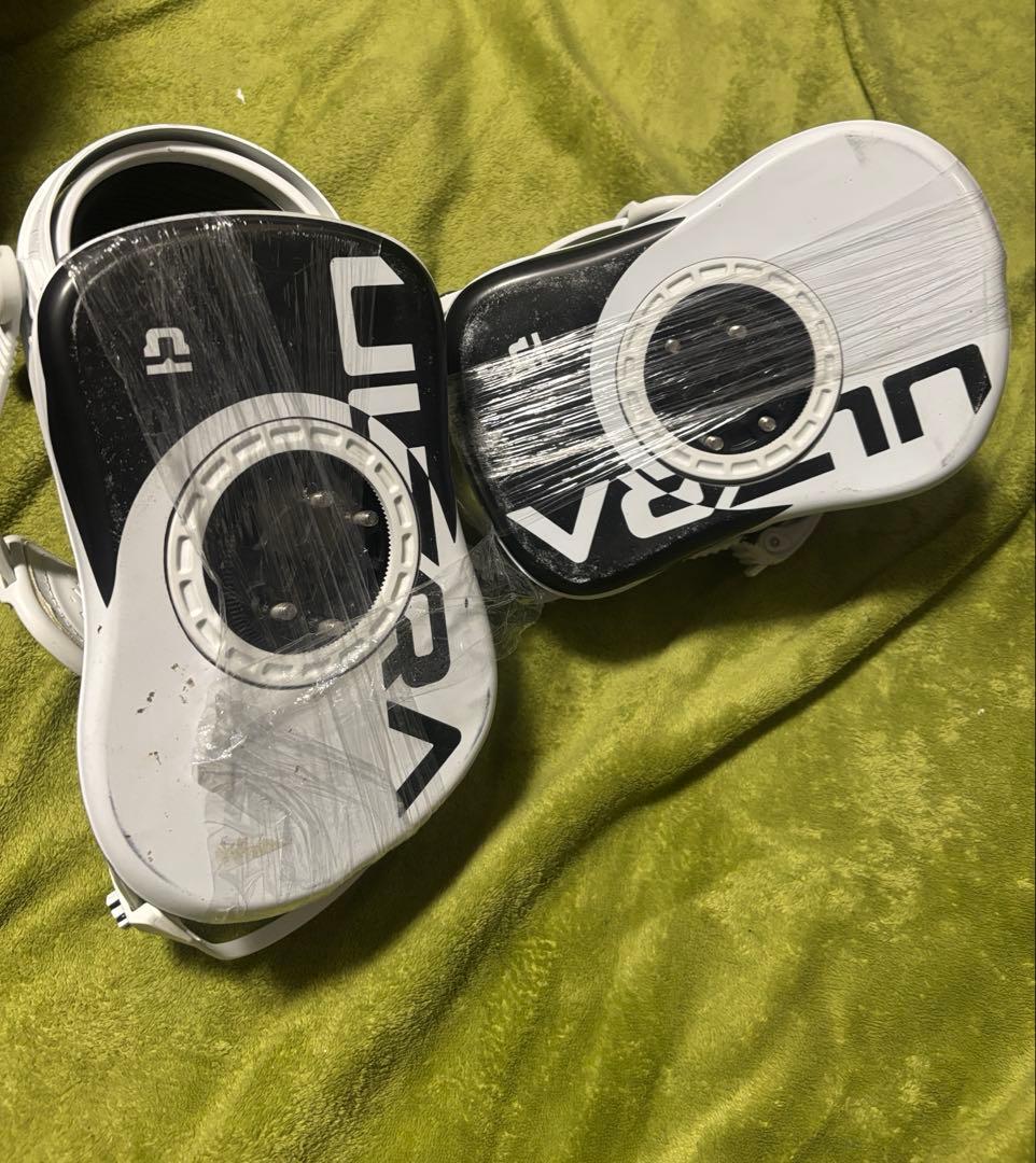 UNION ULTRA 22-23ホワイトスノーボードビンディング レディース