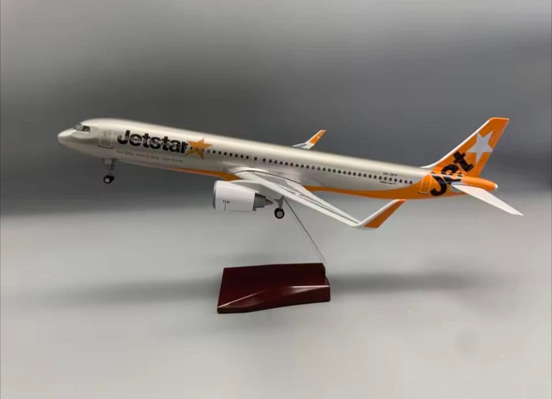 1/100 A321 ジェットスター Jetstar 航空機 44cm モデル