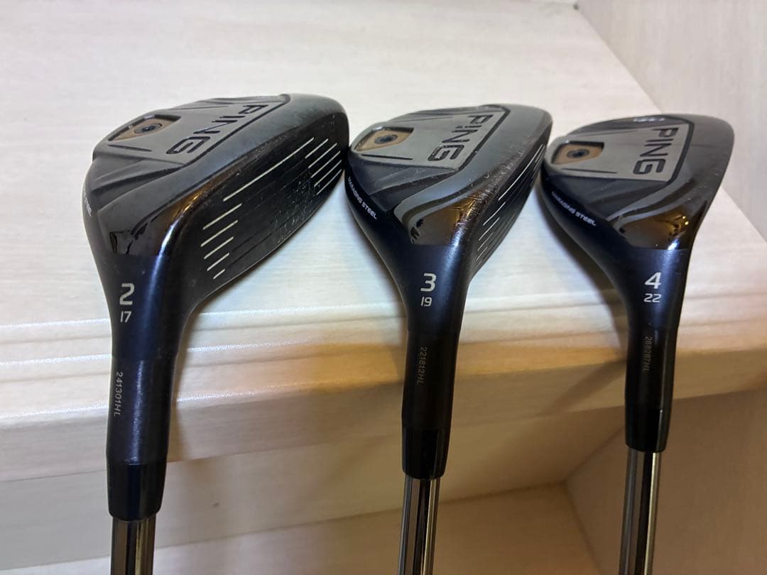 希少❗️ PING G400 ユーティリティ　美品‼️3本セット