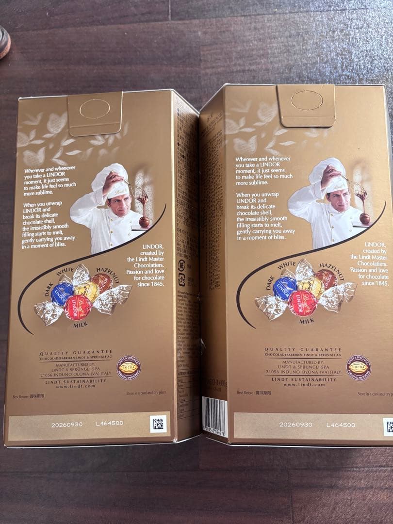 リンツ リンドール アソート チョコレート（4箱）