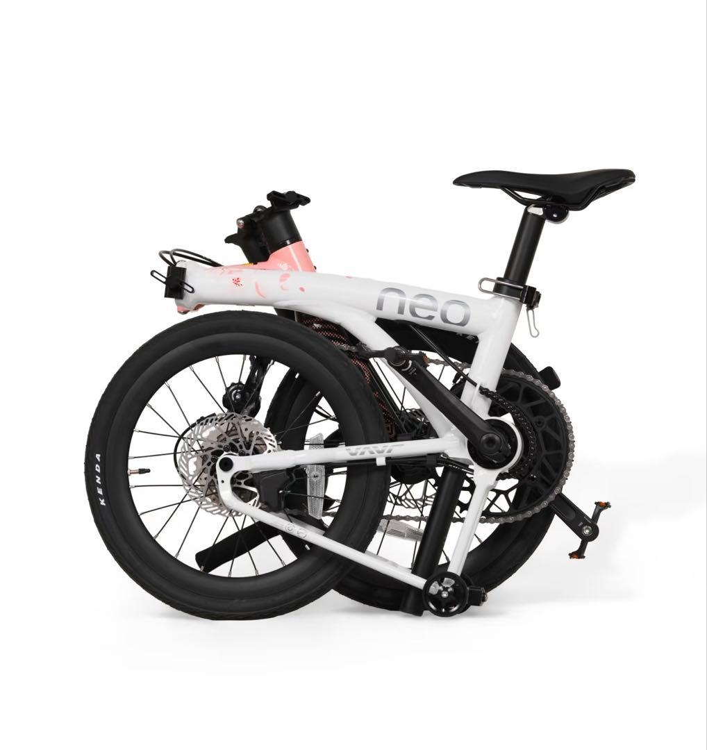 日本桜限定モデル アルミ合金製Brompton同系 16インチ折りたたみ自転車