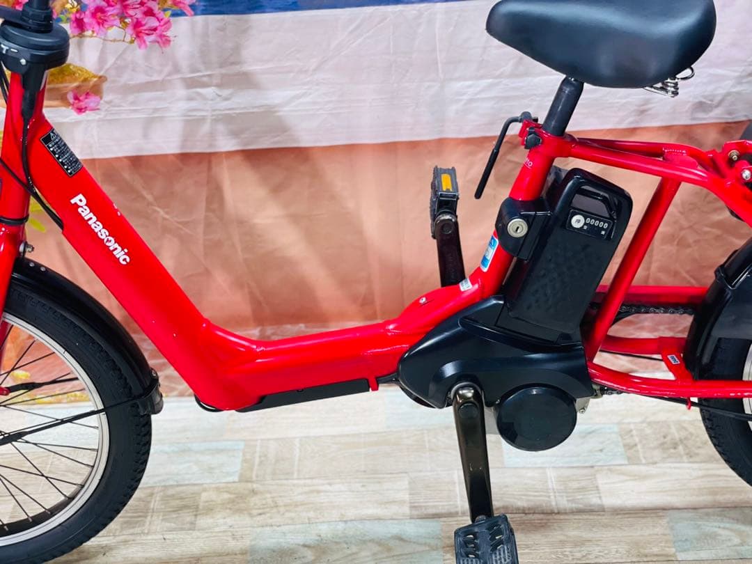 Y2486王様ギュットアニーズ⭐️16AH！子供乗せ電動アシスト自転車