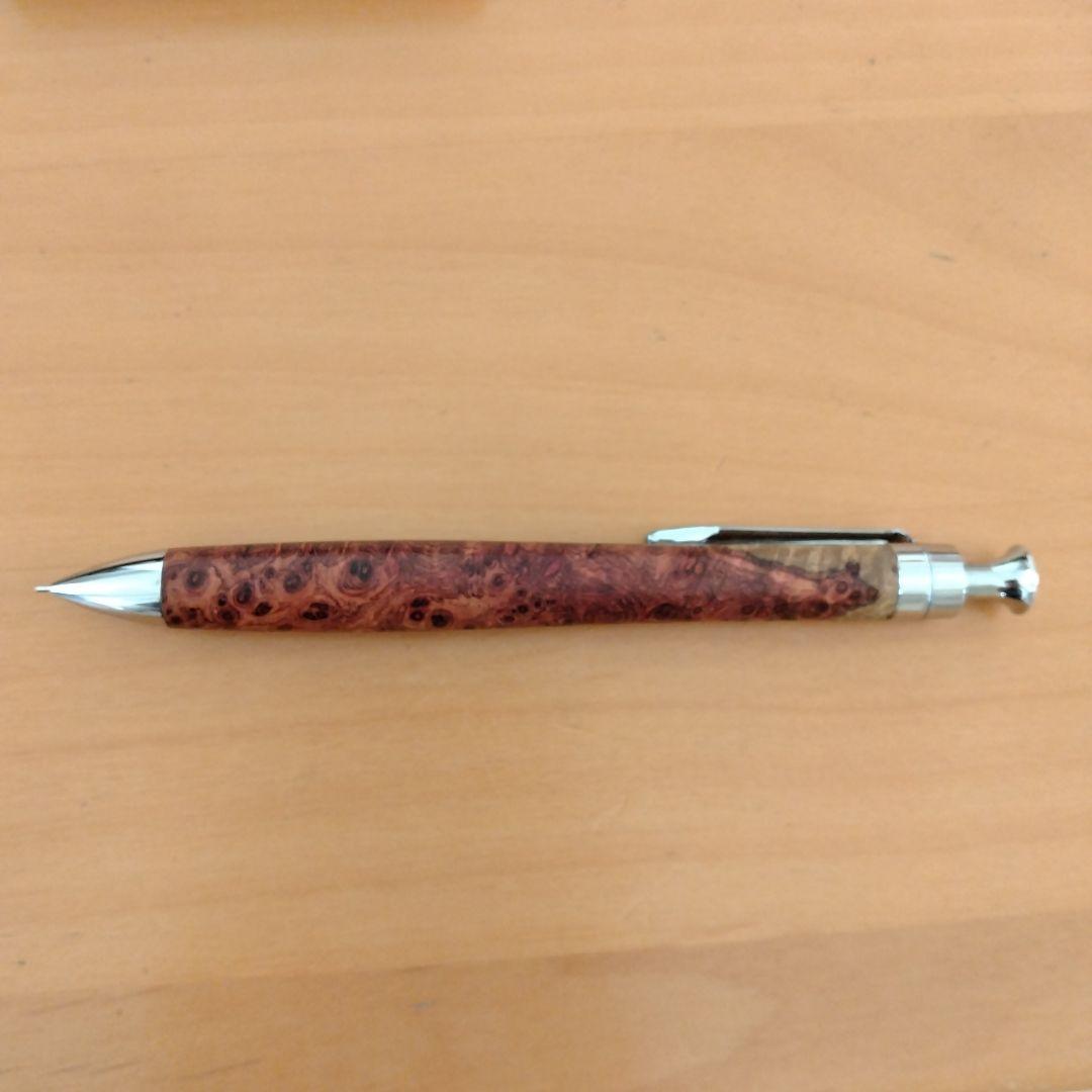 こぶた工房　花梨紅白　シャープペンシル　0.5mm