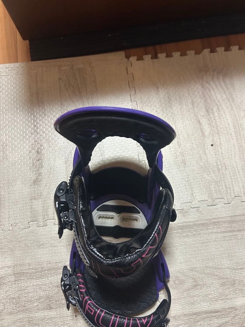 FLUX スノーボード ビンディング 紫　M