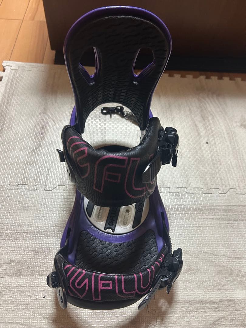 FLUX スノーボード ビンディング 紫　M