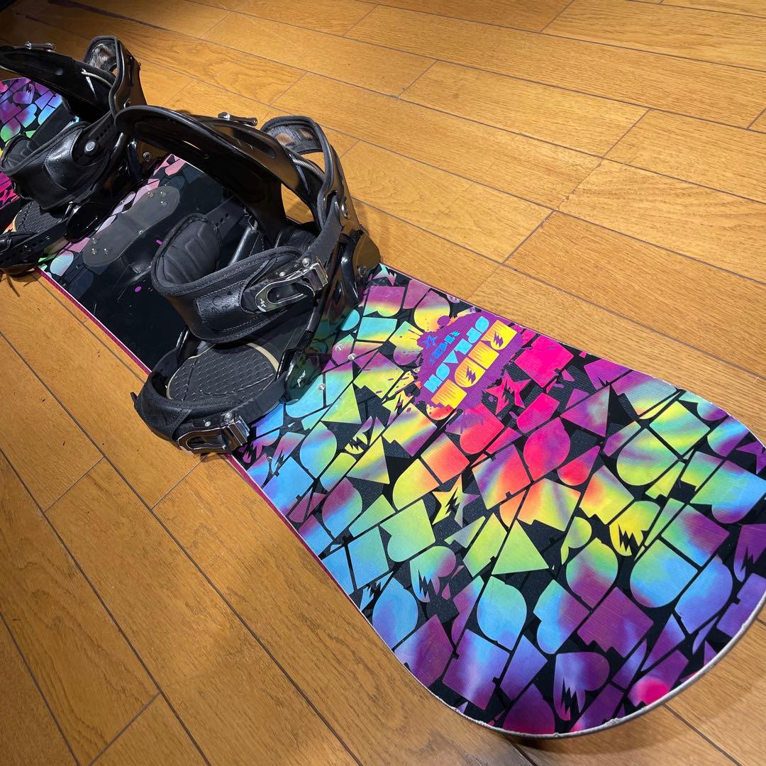 いち 　RIDEライドSPLASH142cm 2点セット　初中級向け