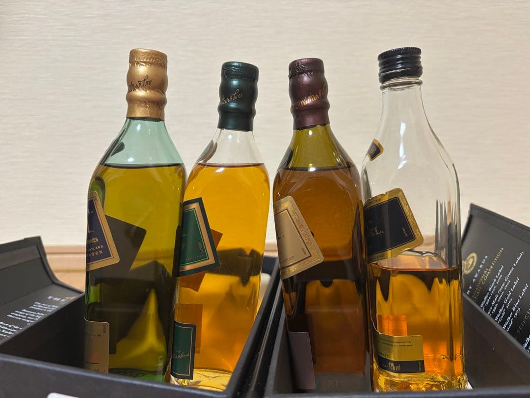 【激レア】ジョニーウォーカー コレクションセット 200ml×4
