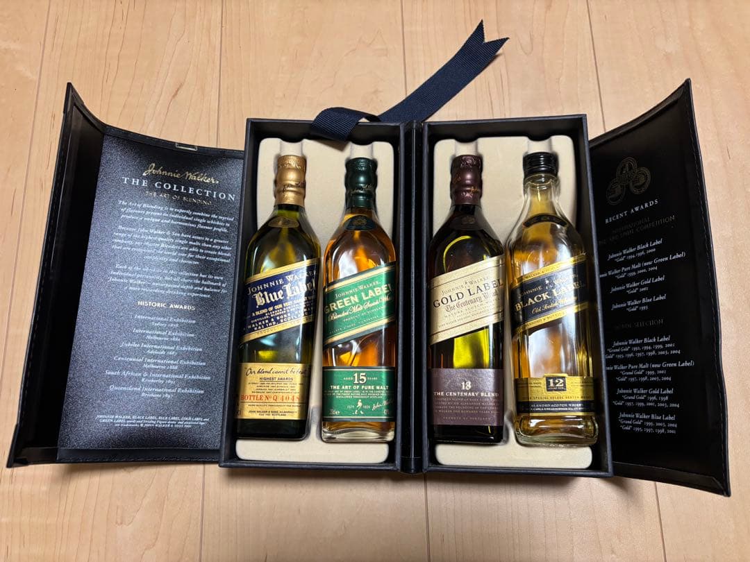 【激レア】ジョニーウォーカー コレクションセット 200ml×4