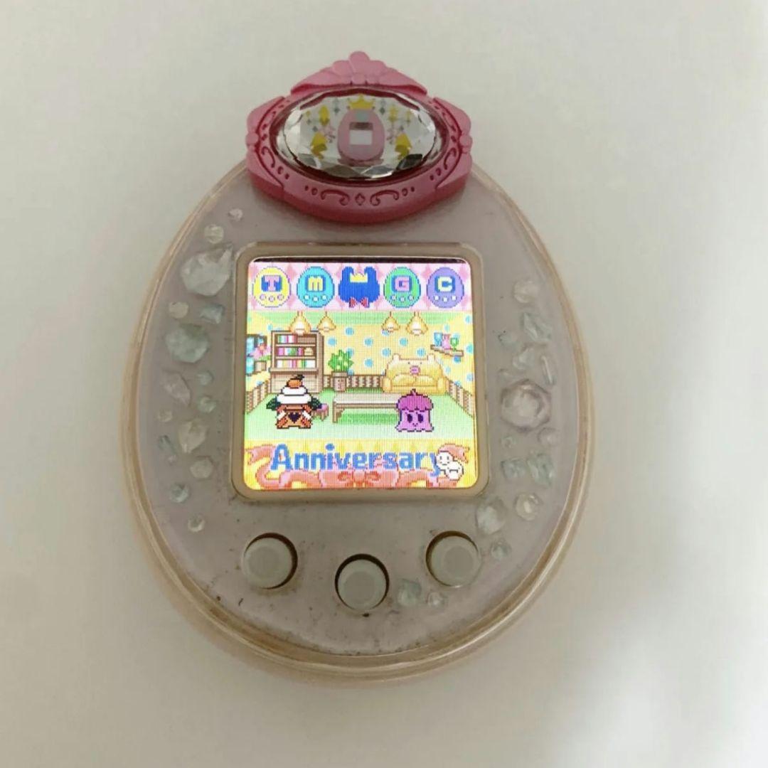 動作OK✨️たまデコピアス アニバーサリーチェンジ！たまごっちピース