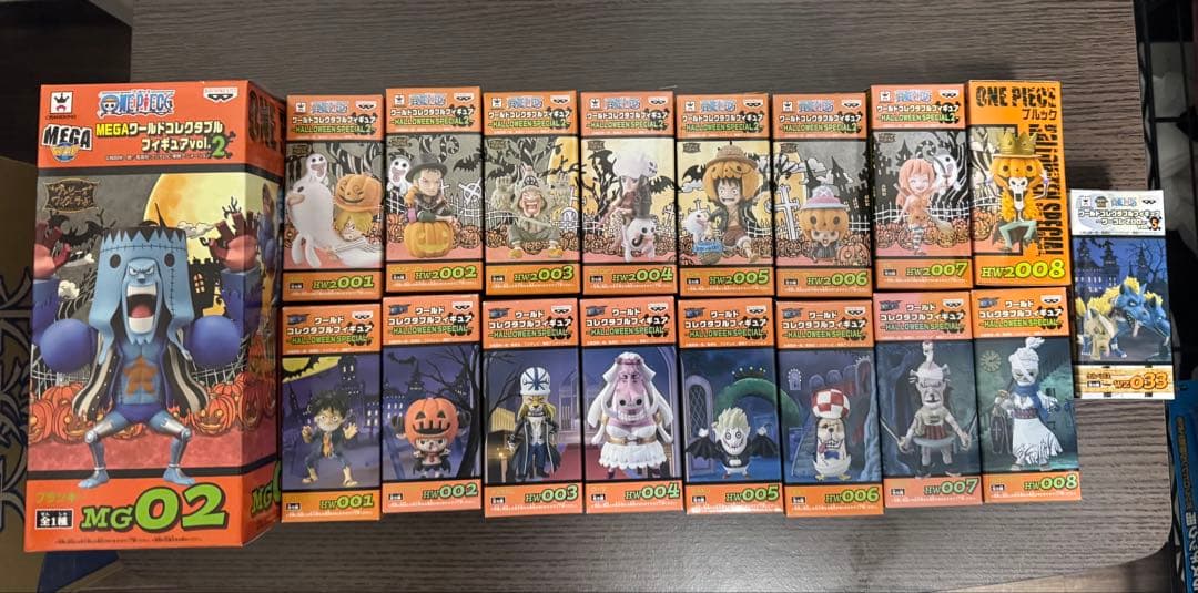 ワンピース　ワーコレ　ハロウィンセット売り
