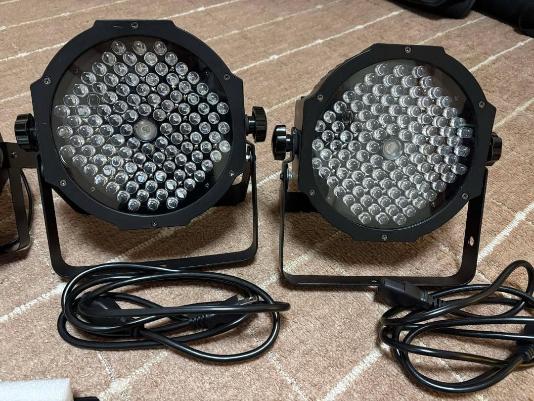 LEDパーライト他とDMXコントロールパネルセット