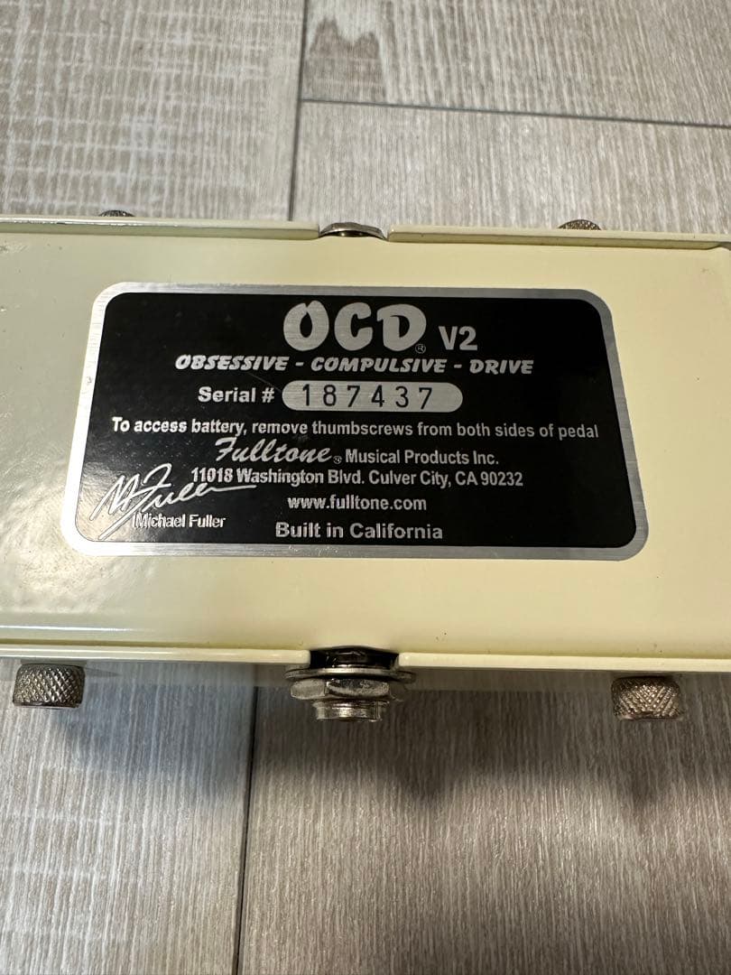 Fulltone OCD V2 ギターエフェクター