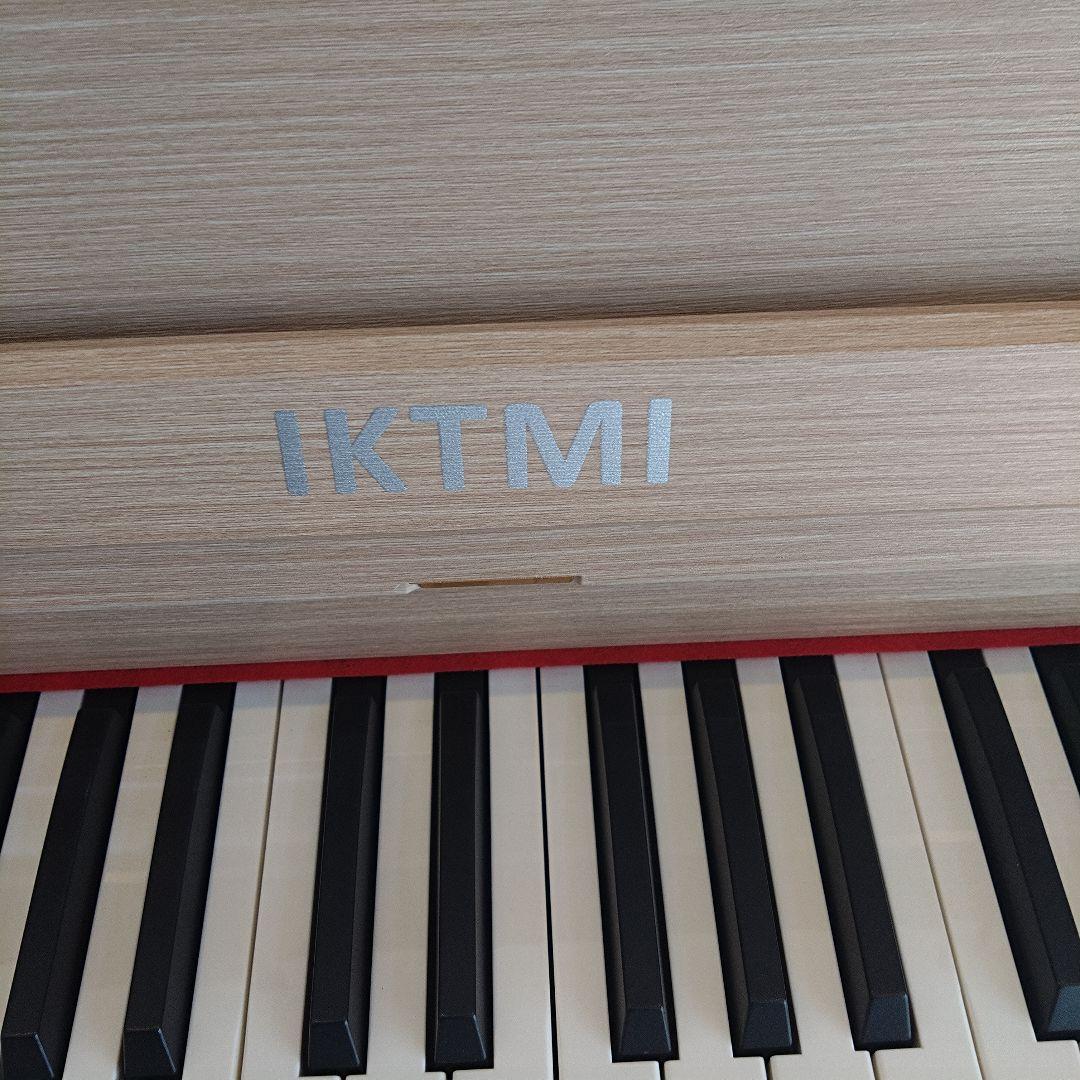 木製 電子ピアノ 88鍵盤 スタンド一体型 ペダル付き MIDI対応