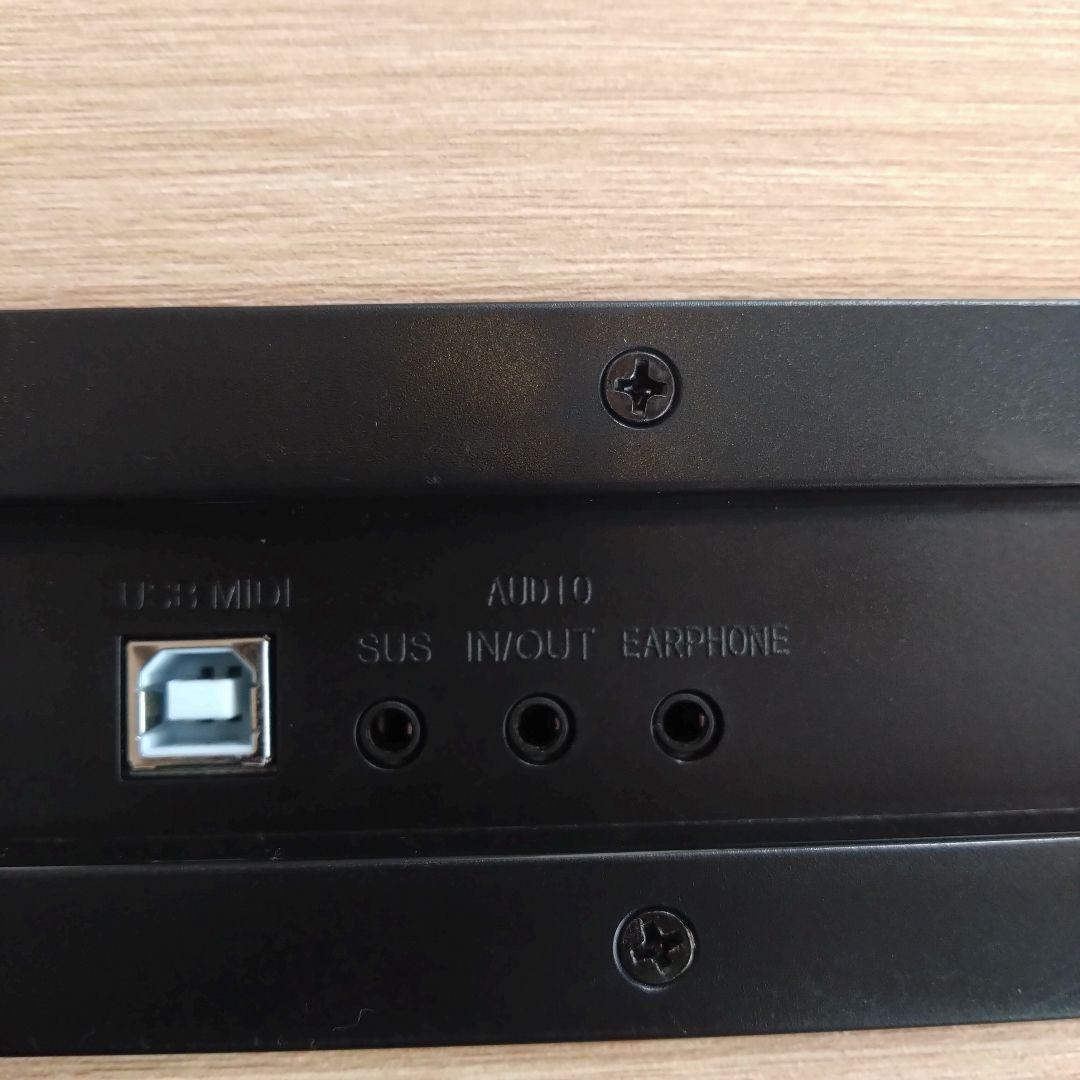 木製 電子ピアノ 88鍵盤 スタンド一体型 ペダル付き MIDI対応