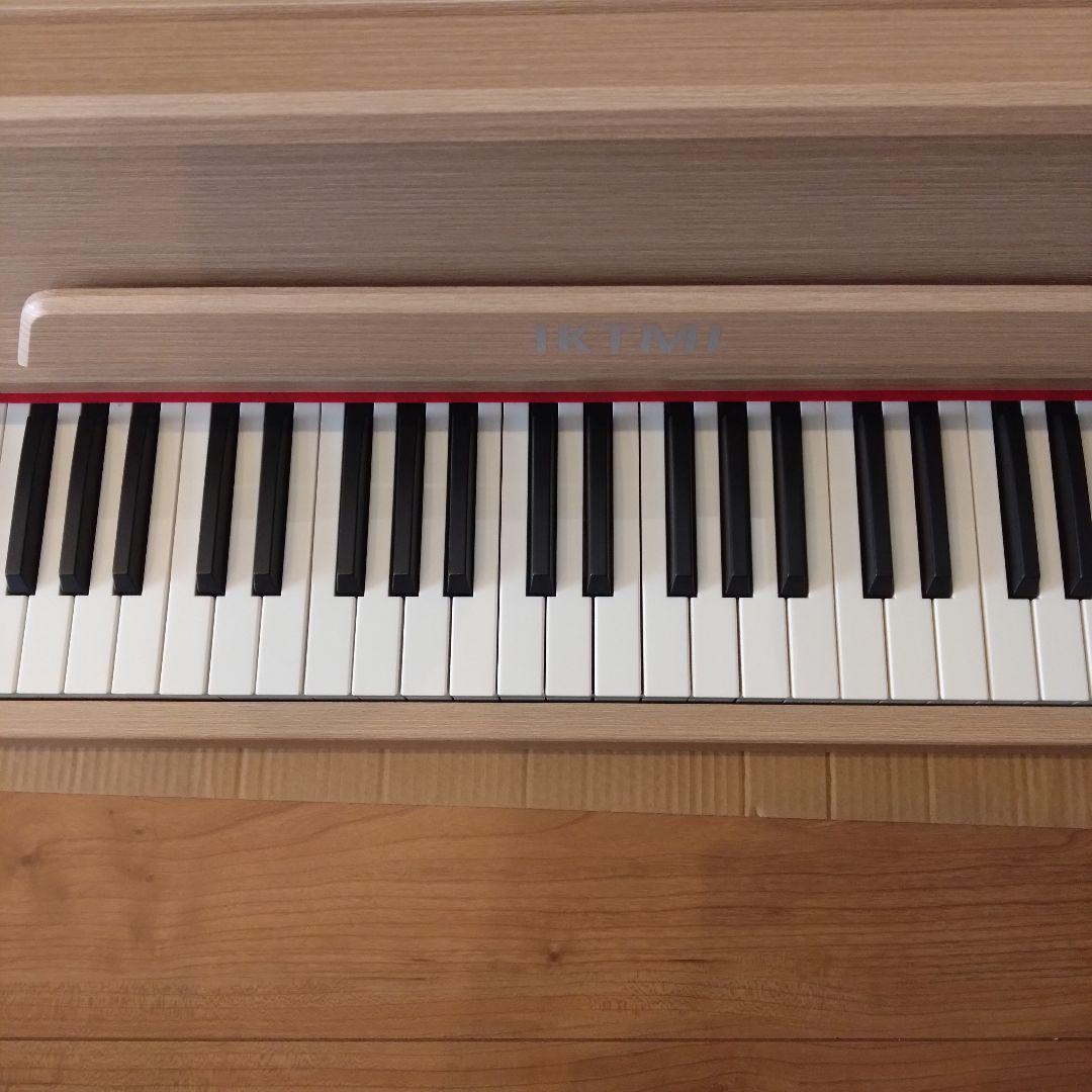 木製 電子ピアノ 88鍵盤 スタンド一体型 ペダル付き MIDI対応