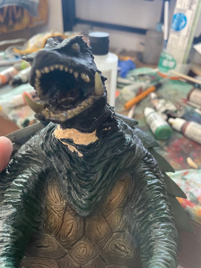 北島　ガメラ1999 全塗装エクスプラス製　竹内信善氏造形