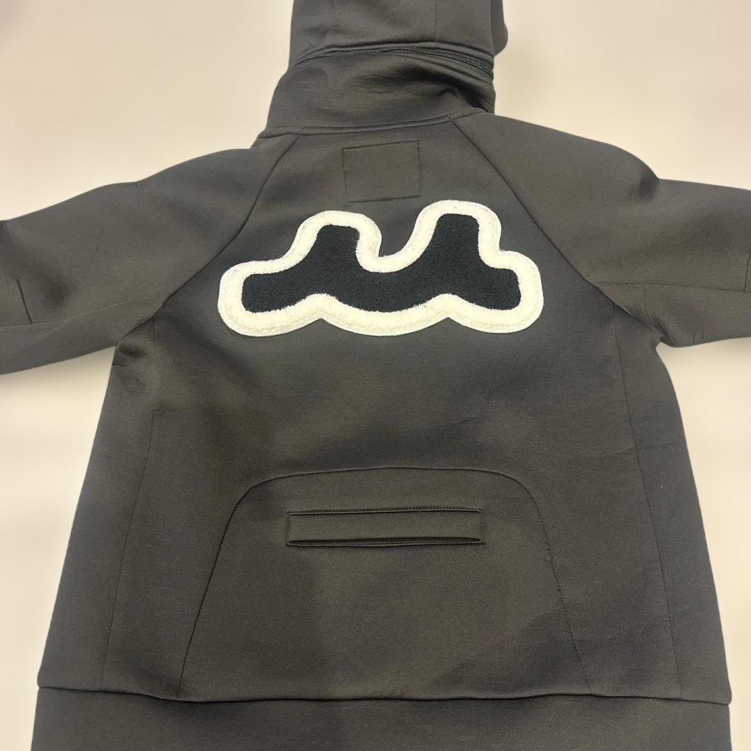 muta MARINE golf バックロゴ つば付フード着脱可