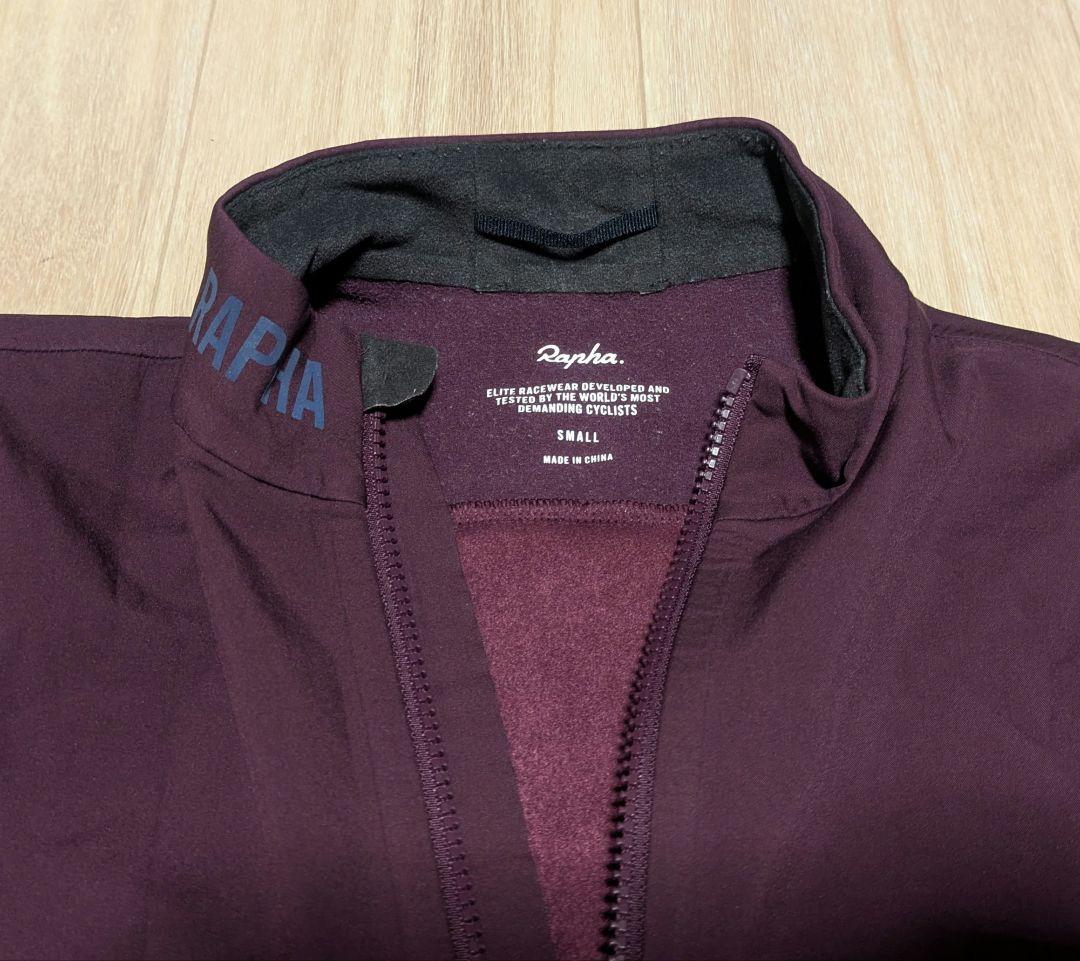 Rapha Mens Pro Team ジャケット Sサイズ パープル 　裏起毛