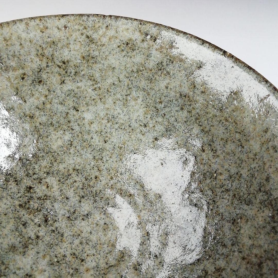 Ｗ１０９　茶碗　『唐津写　竹』『平茶碗』『浅見与し三 造』　共箱　抹茶碗　茶道具