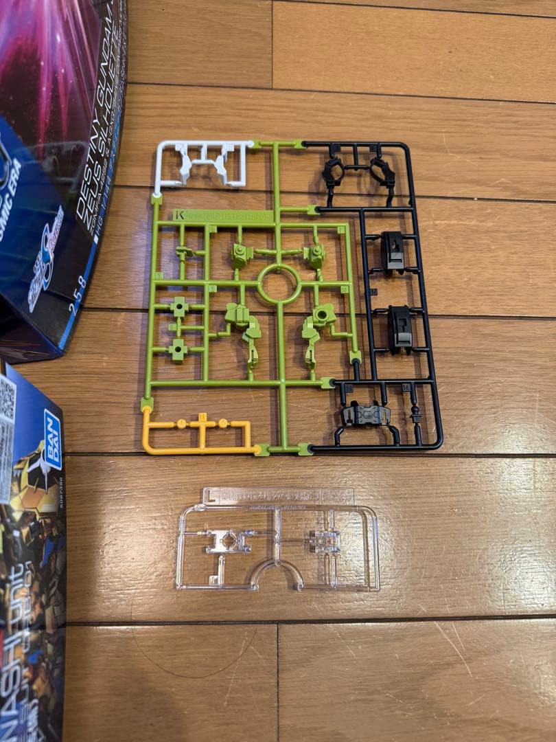 新品未組立　HG ゼウスシルエット&アカツキ&接続パーツ　3点セット