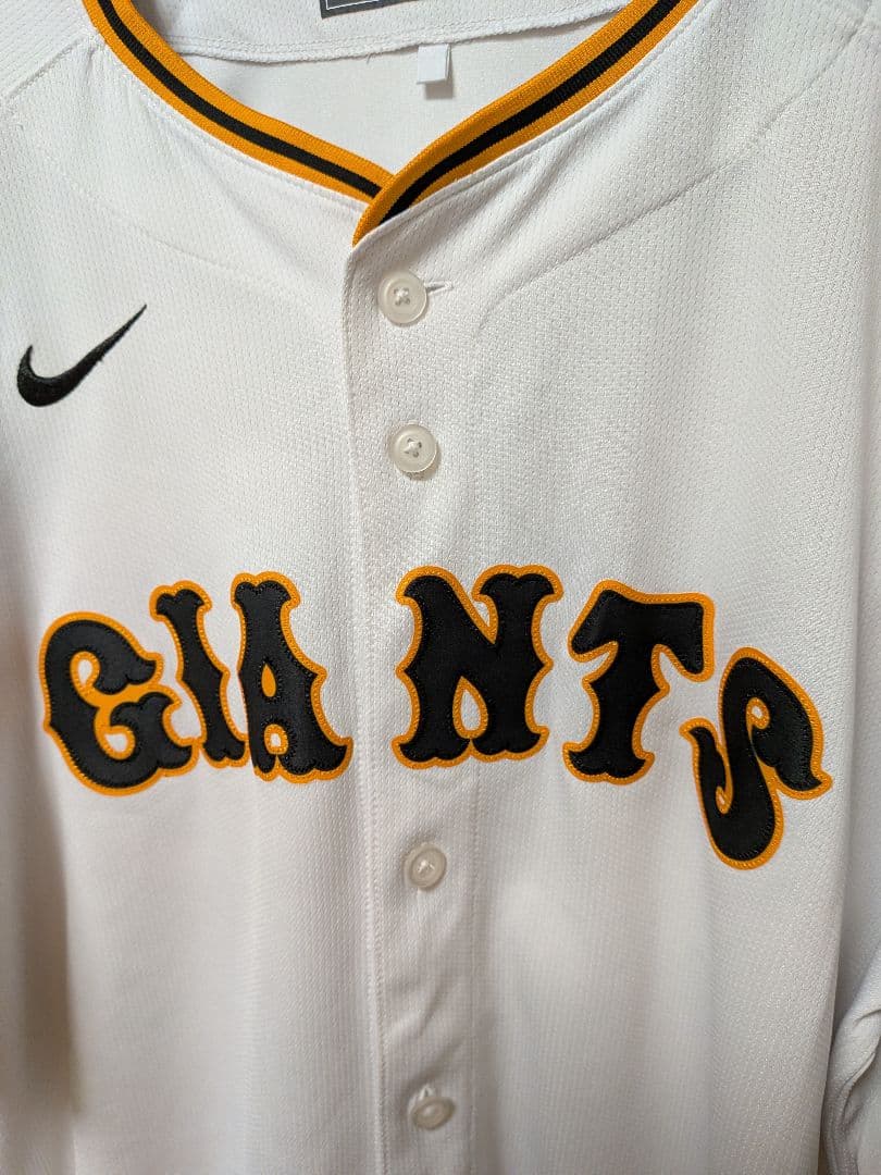 ジャイアンツ　浅野翔吾　ユニフォーム　チャンピオンエンブレム付き　XL　巨人