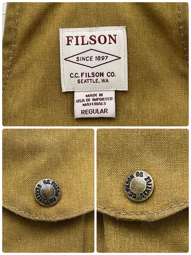 フィルソン TIN CLOTH GAME BAG ティンクロスゲームベスト